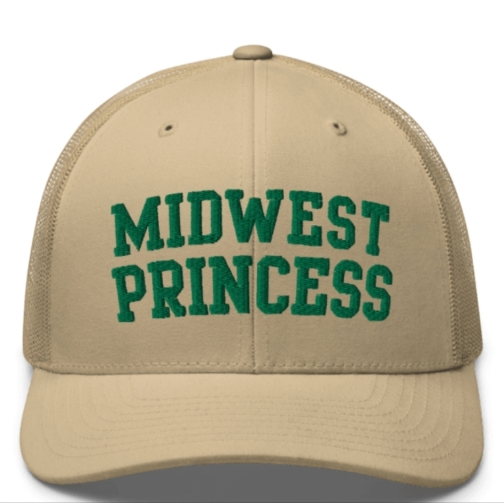Midwest Princess Khaki Trucker Hat